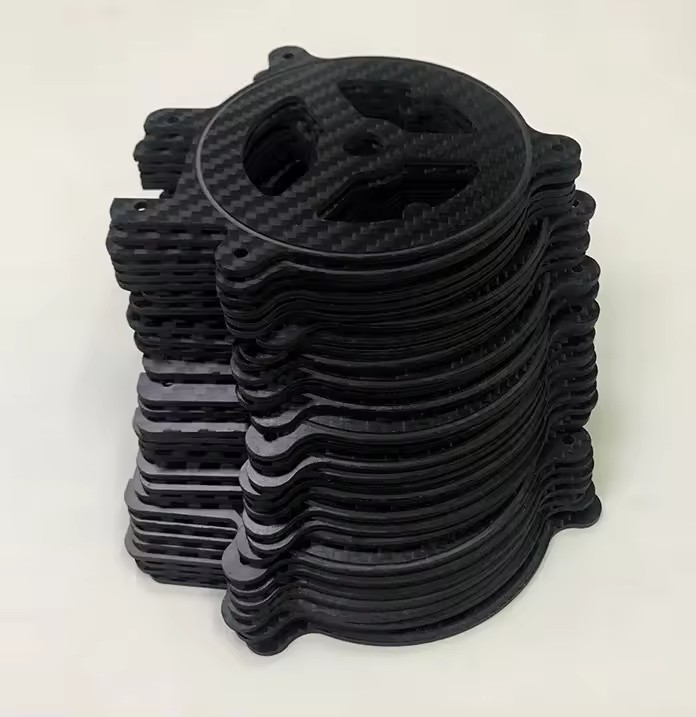Laminated Sheet CNC Cutting Carbon Fiber CNC Milling Cutting Carbon Fiber CNC Service Part Custom Sheet Cut Carbon Fiber