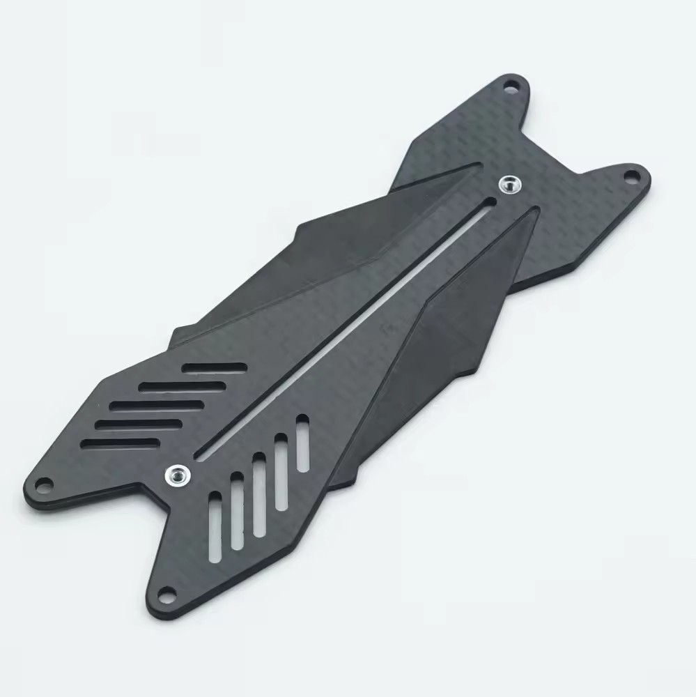 High Performance Carbon Fiber CNC Parts Carbon Fiber Sheet Plane Machining Cutting Services for RC parts
