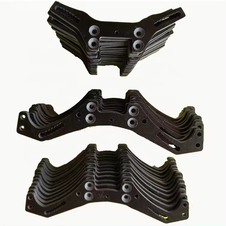 Customized CNC Carbon fiber Panel High Strength Modulus Rigid Large Or Small Black Carbon Fiber Plate