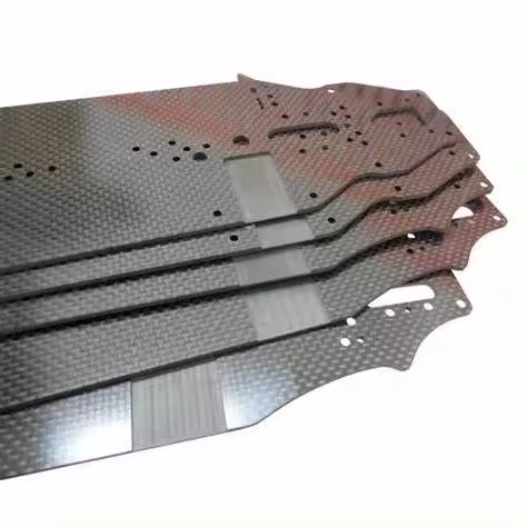 Customized CNC Carbon fiber Panel High Strength Modulus Rigid Large Or Small Black Carbon Fiber Plate