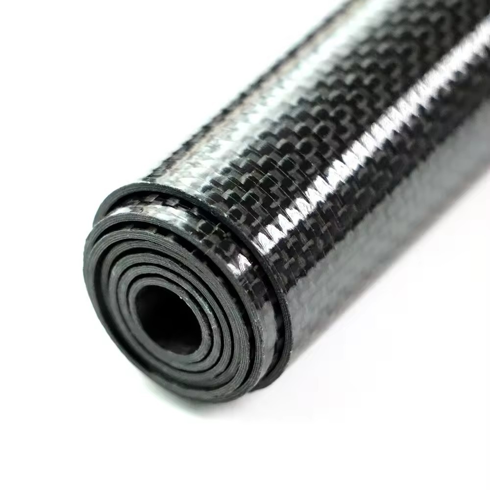 3k Glossy Colored Green Red green blue Carbon Fiber Tubes Carbon Fiber Pipe