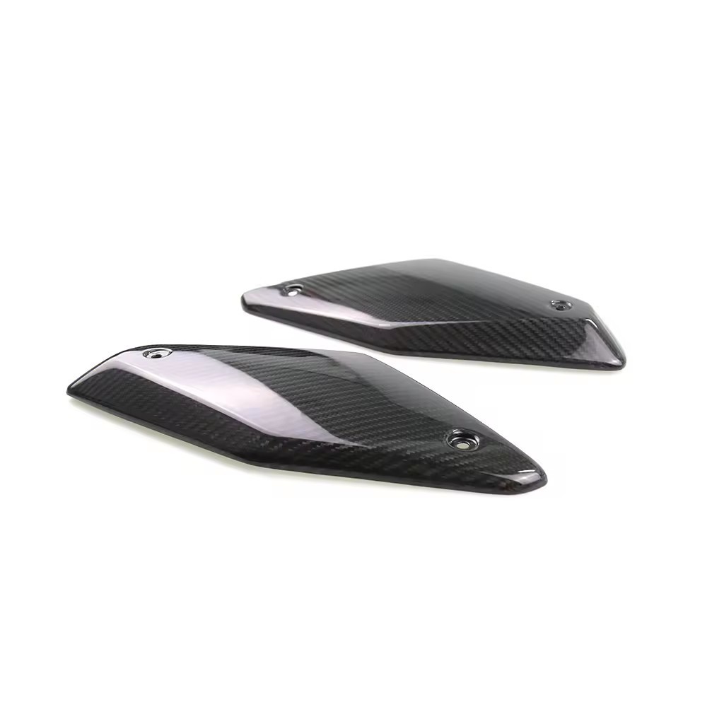 Motorcycle Modified Carbon Fiber Large Exhaust Heat Shield Cover for Yamaha MT 10 MT10 2016 2017 2018