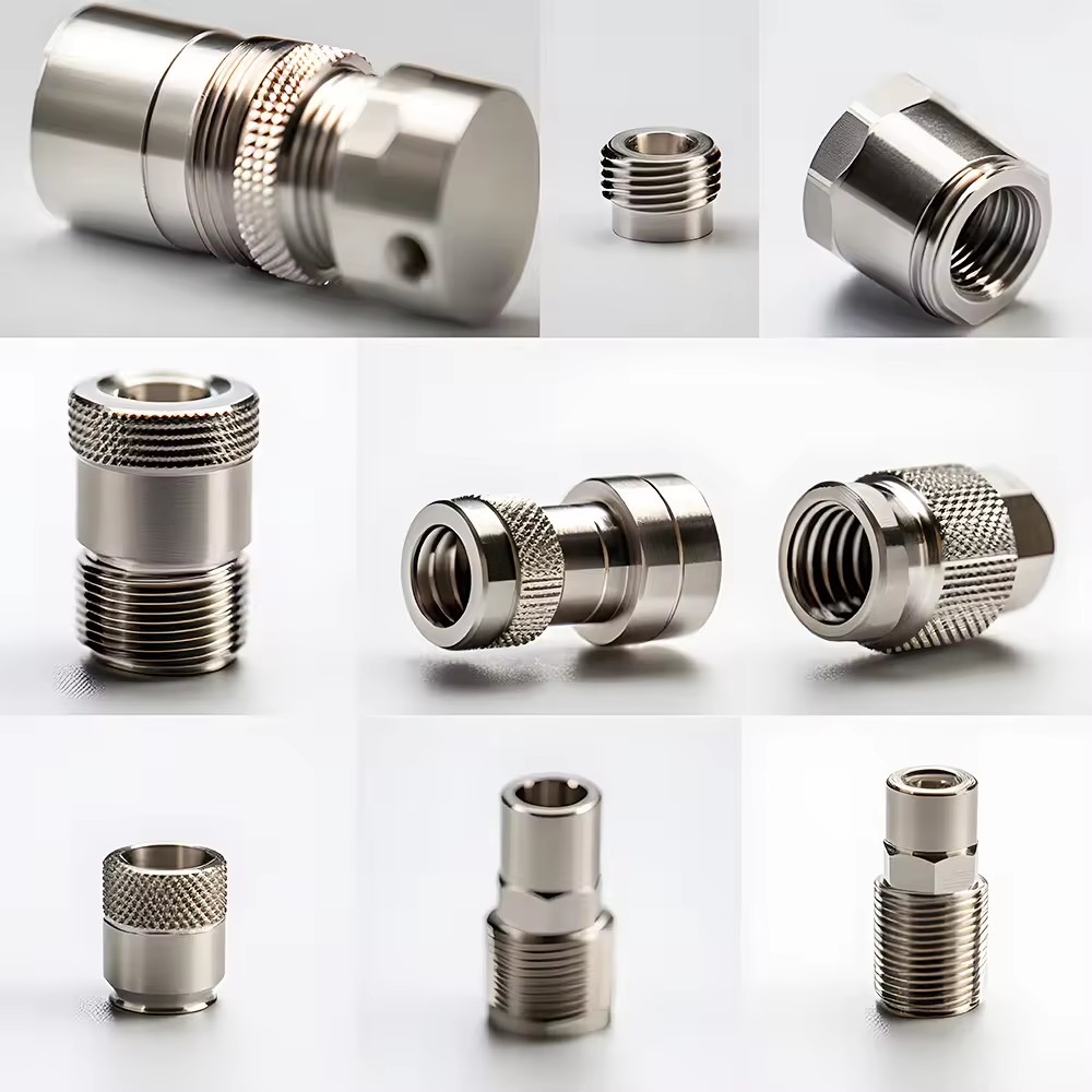 OEM custom manufacture high precision CNC machining aluminum brass stainless steel metal milling turning parts services