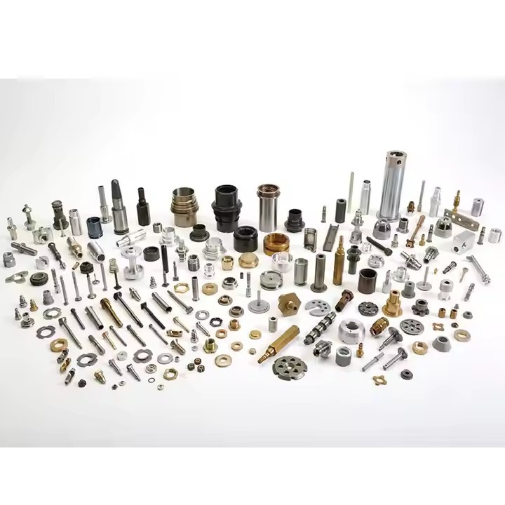 High Quality Brass Aluminum Titanium CNC Turning Milling Parts High Quality Custom Machined Components with Precision Services