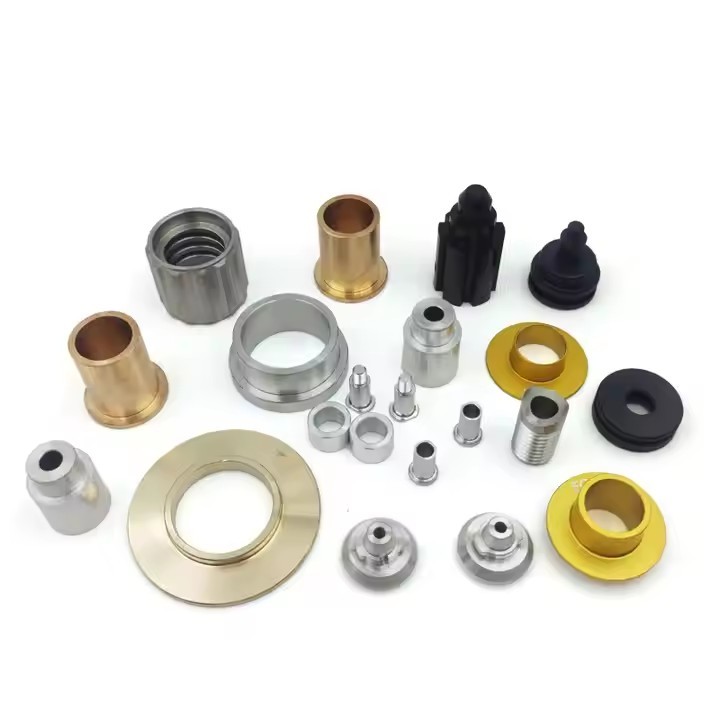 Custom Micro Turned Milled Precision Brass Copper Metal Spare Milling Turning Mechanical Part CNC Machining Services