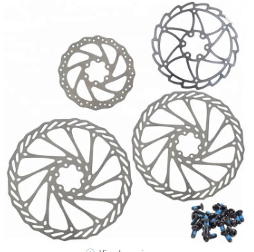 140/160/180/203mm Bicycle Spare Parts Al7075  Bike Disc Brake Rotors