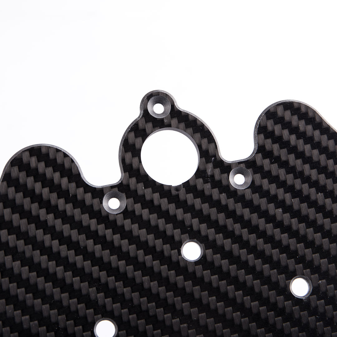 0.05mm Machined Carbon Fiber 6k 18K Cutting Carbon Fiber Cnc In Games Sports
