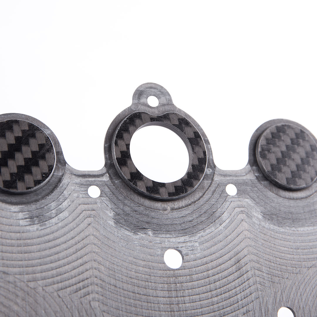 0.05mm Machined Carbon Fiber 6k 18K Cutting Carbon Fiber Cnc In Games Sports