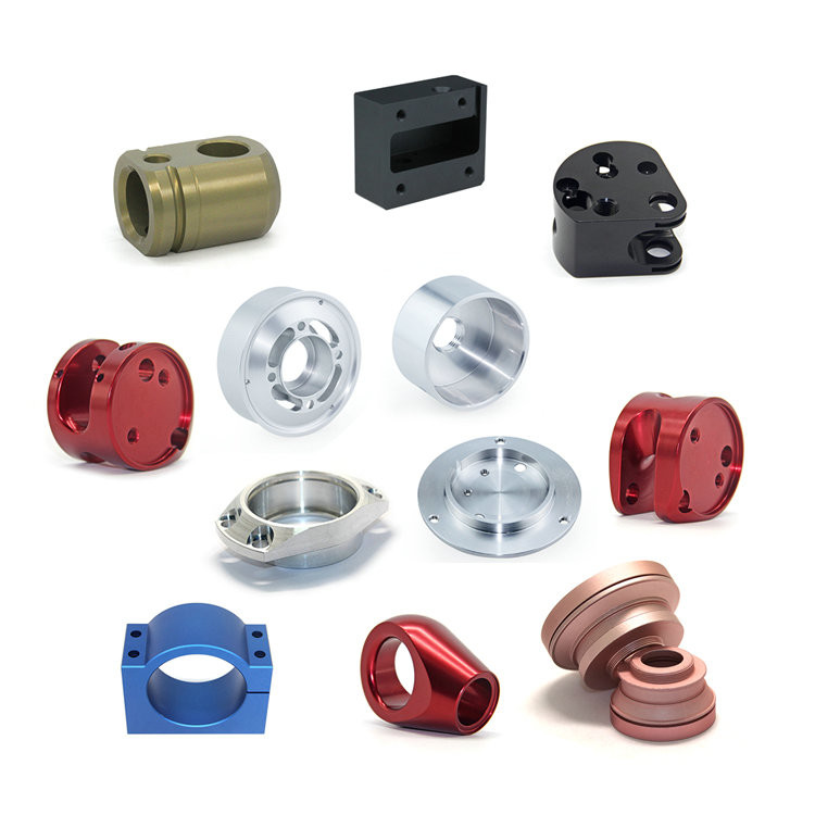 Anodizing CNC Milling Parts Al6063 Cnc Machining Aluminum Parts Color